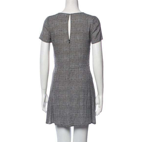 Reformation Checkered Houndstooth Print Dress - Picture 3 of 5